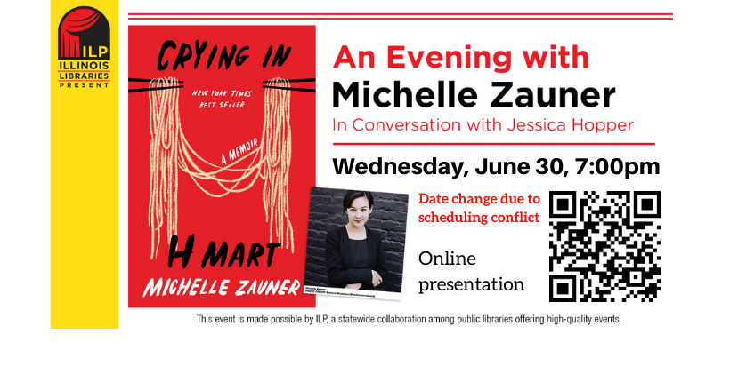 Illinois Libraries Present An Evening With Michelle Zauner May 18